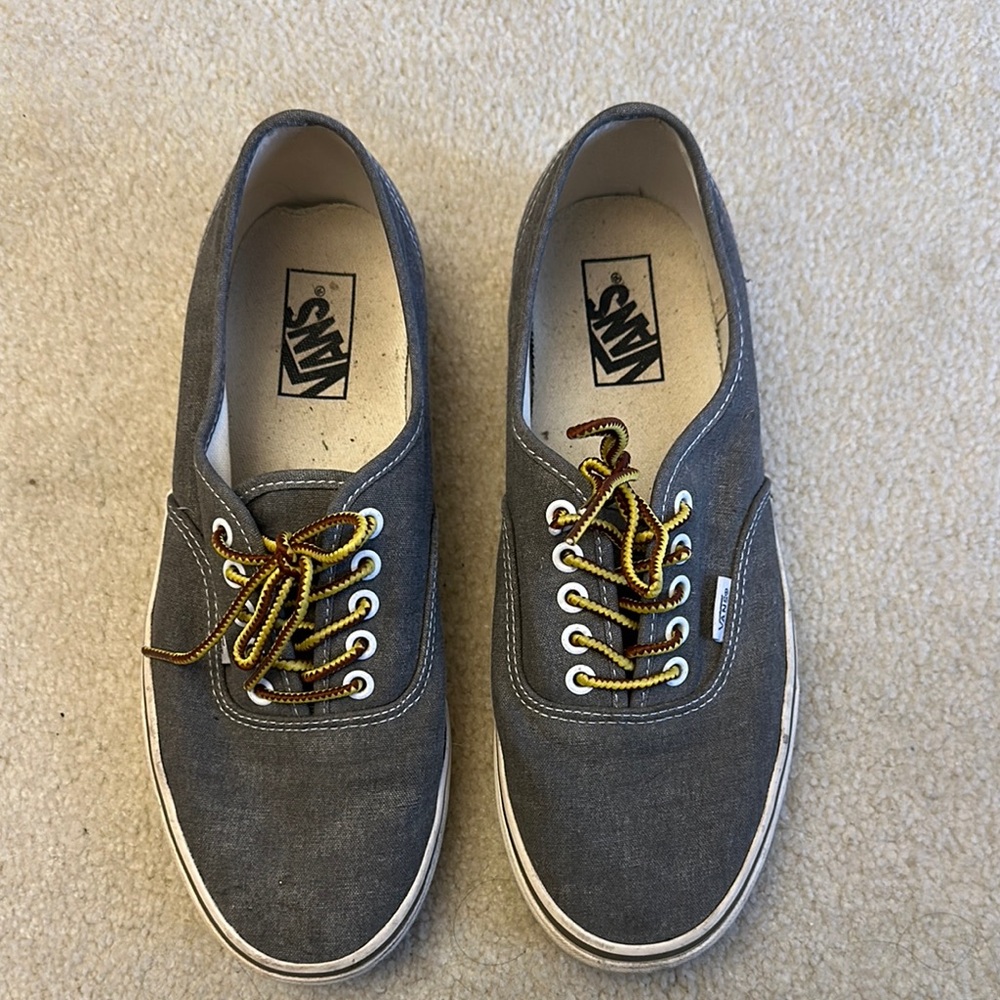Vans for J.Crew washed canvas authentic sneakers